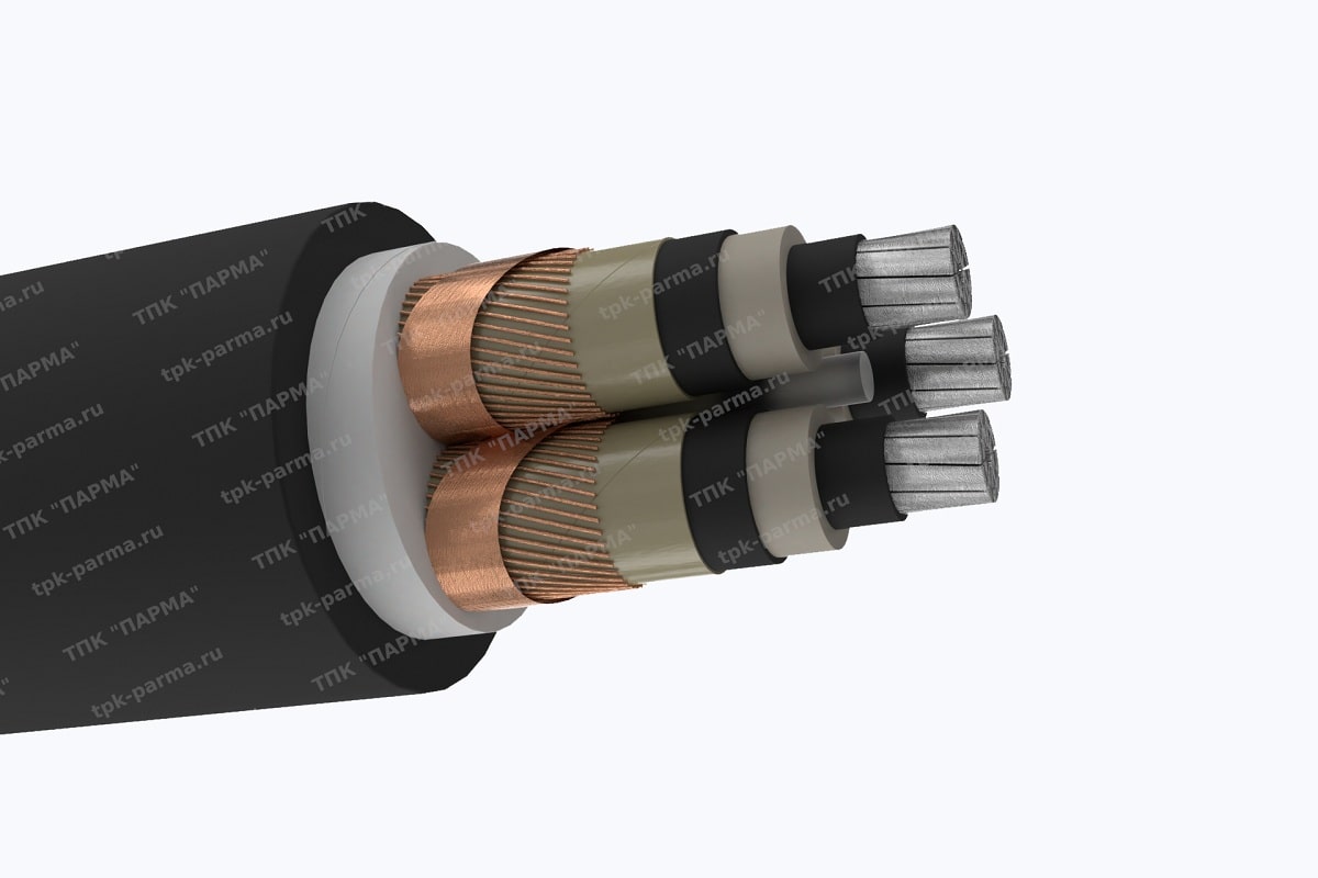 Фотография провода Кабель АПвВнг(B)-LS 3х50/25 - 6кВ