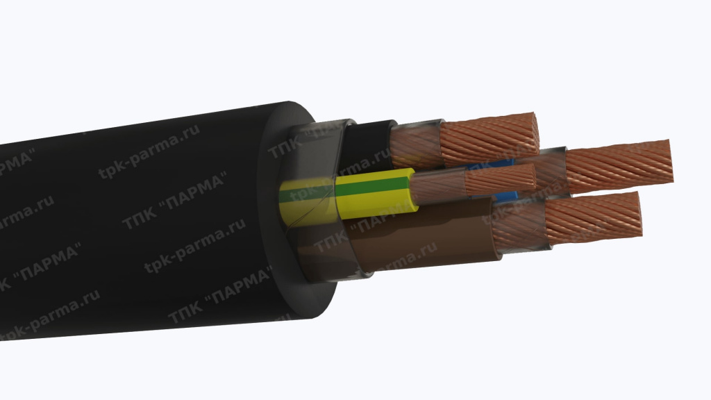 Фотография провода Кабель КГТП-ХЛ 3х50