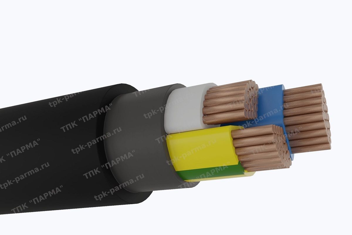Фотография провода Кабель ВВГнг-LS 3х50+1х25