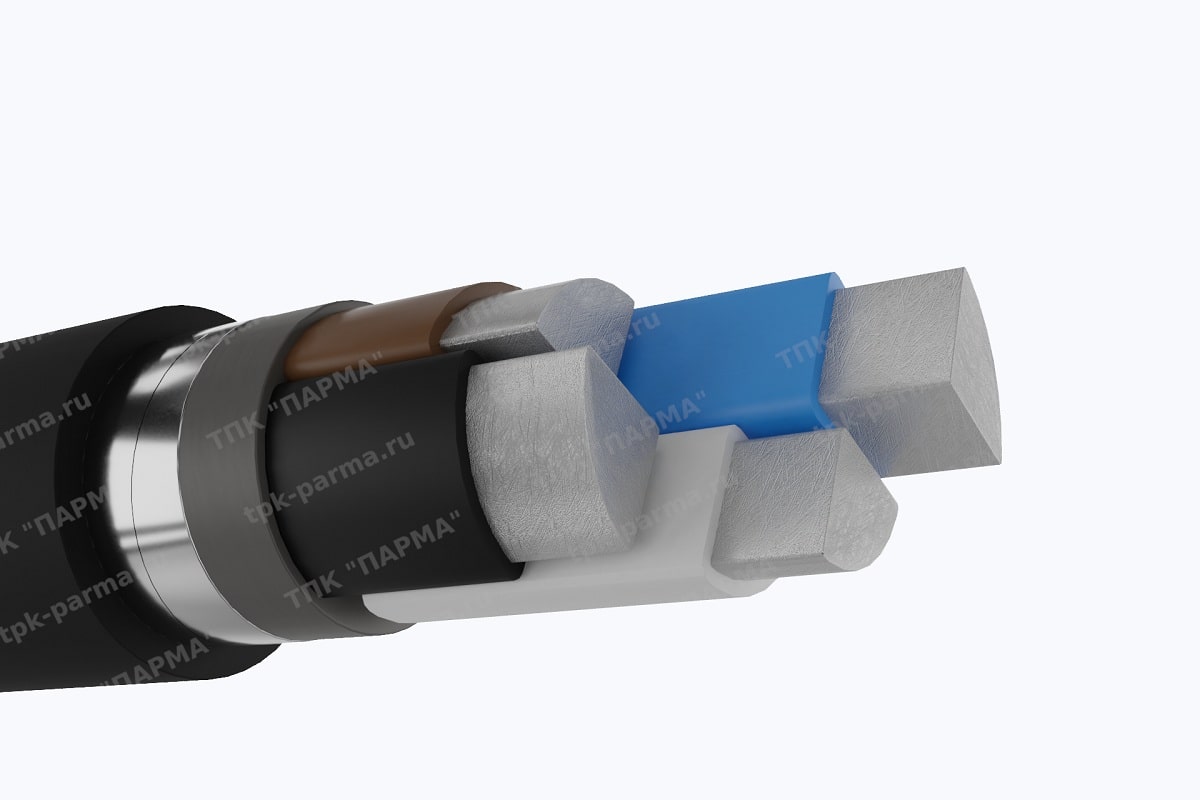 Фотография провода АПвБбШп(г) 4х185 - 1кВ