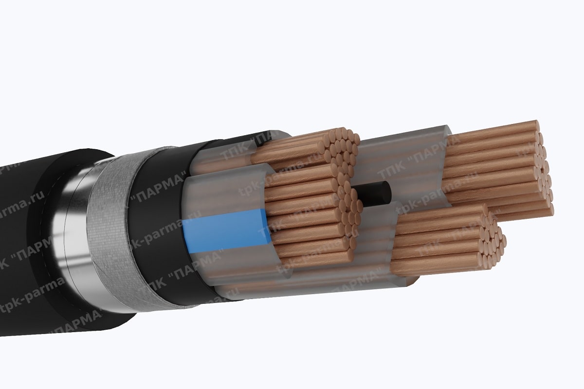 Фотография провода Кабель ПвБШвнг(A)-ХЛ 4х95 - 1кВ