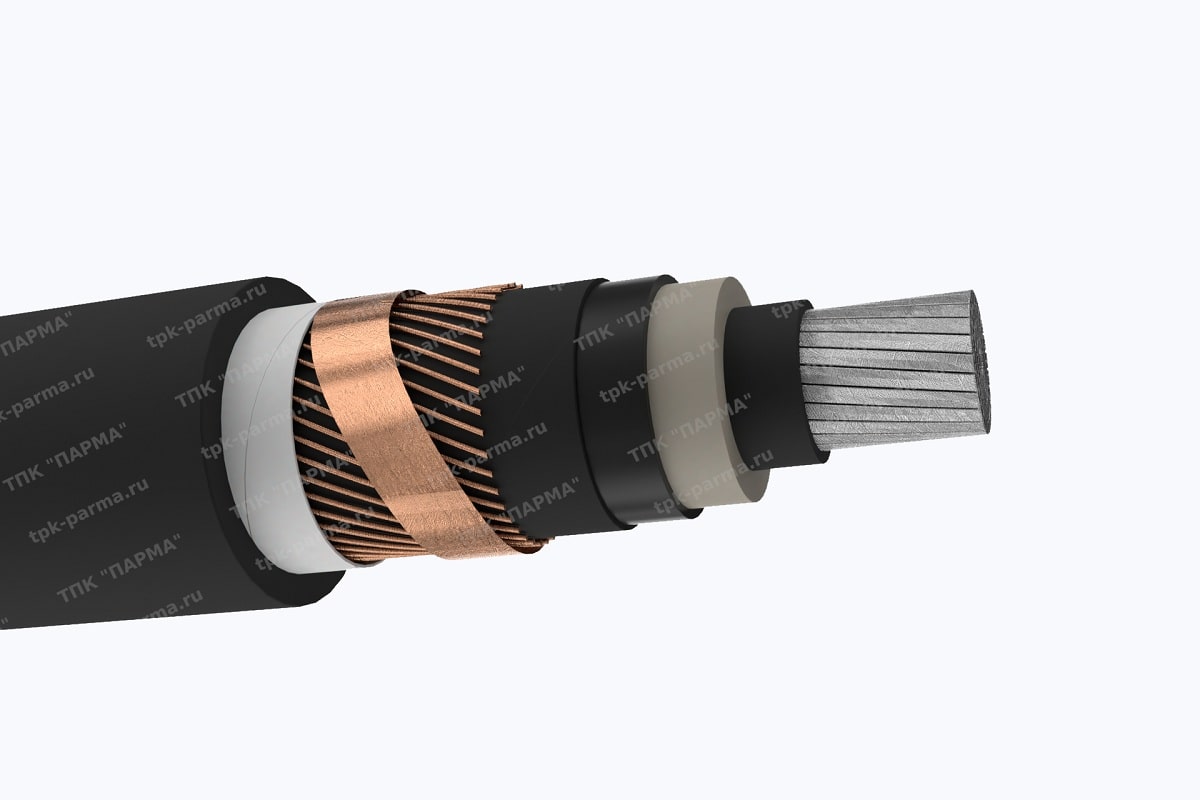 Фотография провода Кабель АПвВ 1х1000/120 - 10кВ