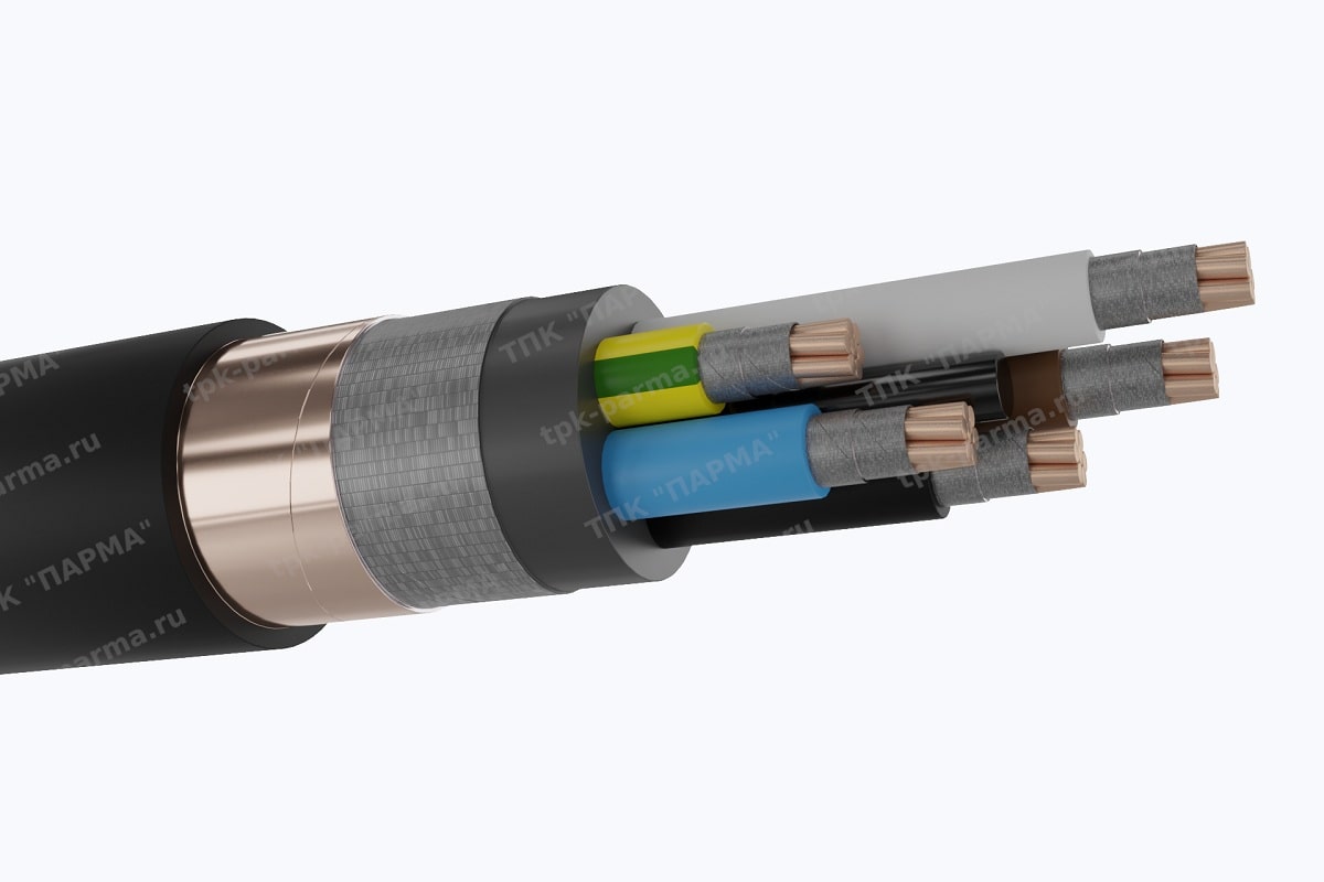 Фотография провода Кабель ПвПГнг(A)-HF 5х6