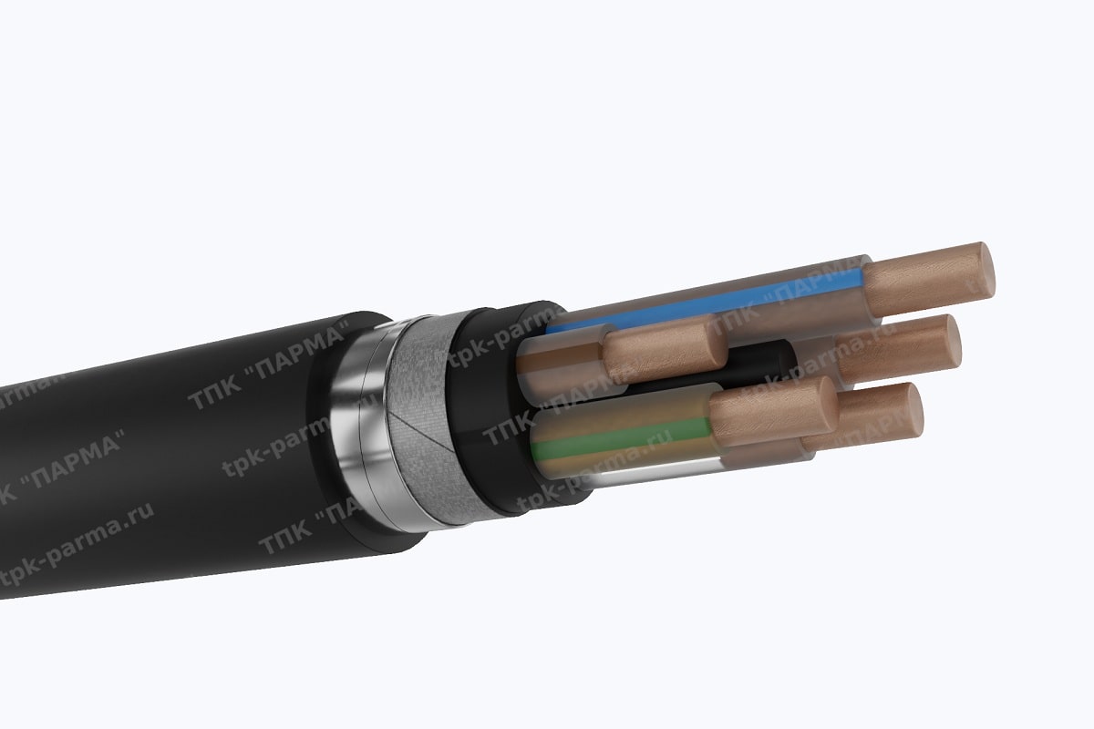 Фотография провода Кабель ПвБбШнг(A)-LS 5х6 - 1кВ