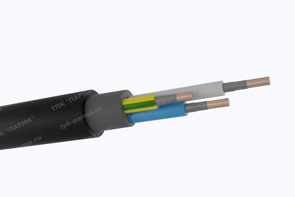 Фотография провода Кабель ПвВГнг(A)-FRLS 3х185 - 1кВ