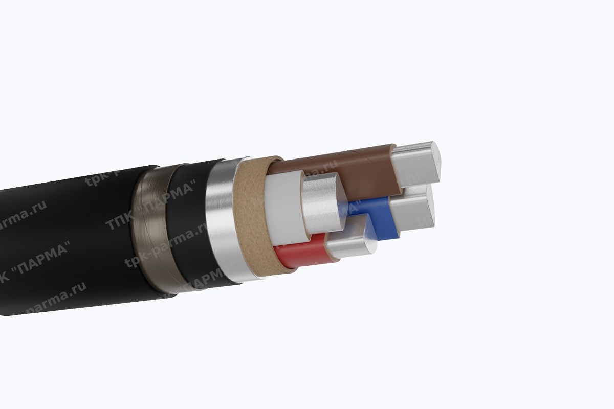 Фотография провода Кабель АСШв 4х150 - 1кВ