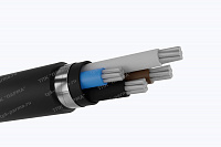 Кабель АПвБбШнг(A)-LS 3х6+1х4 - 1кВ