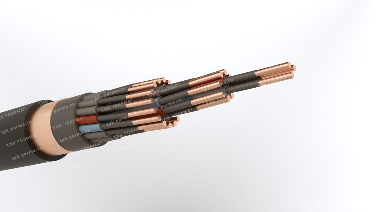 Фотография провода Кабель КВВГЭнг(A)-FRLS 5х4