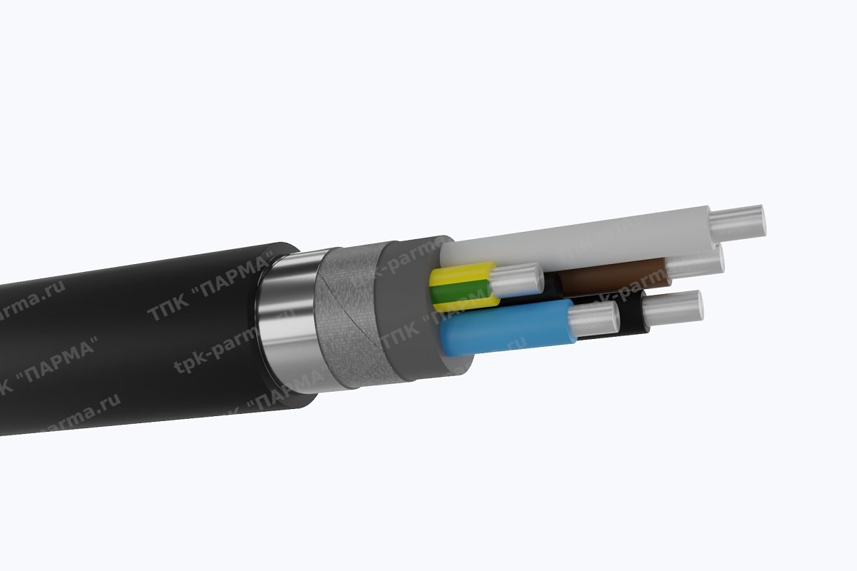 Фотография провода Кабель АПвБШвнг(A)-LS 5х2,5