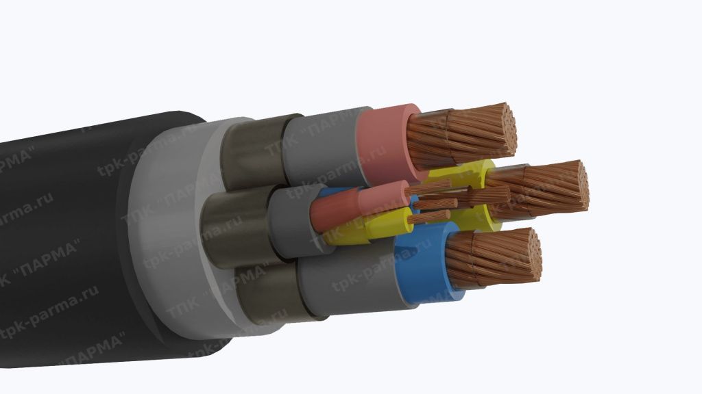 Фотография провода Кабель КГЭШ 3х4,0+1х2,5+3х1,5