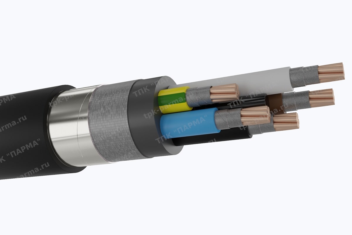 Фотография провода Кабель ПвБПнг(A)-FRHF 5х240 - 1кВ