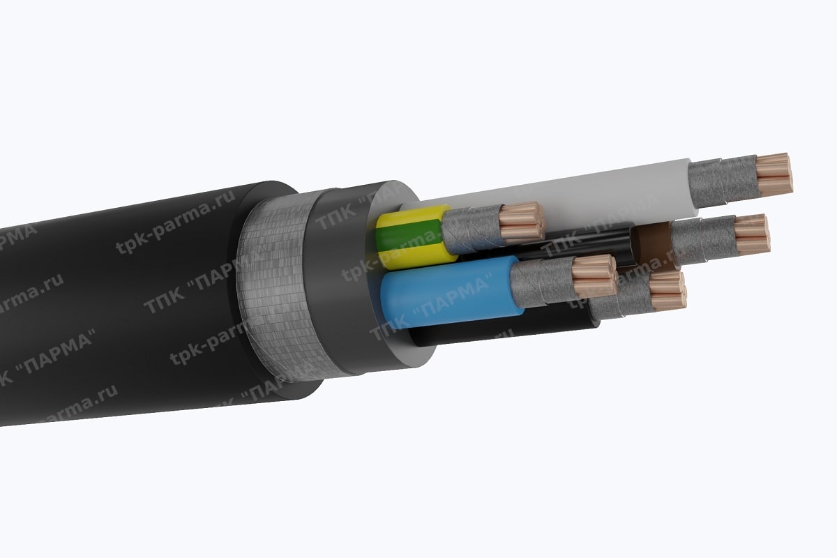 Фотография провода Кабель ПвВГнг(A)-FRLS 5х185 - 1кВ