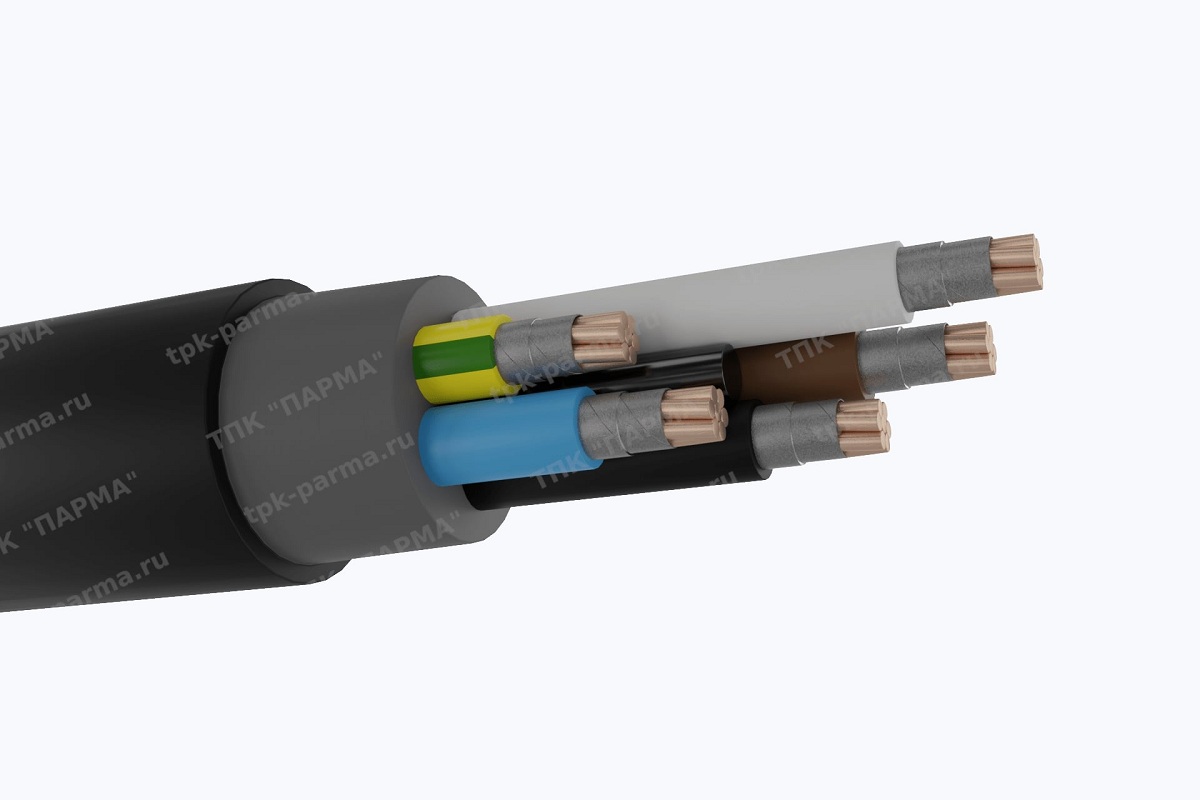 Фотография провода Кабель ППГнг(A)-FRHF 5х120 - 1кВ