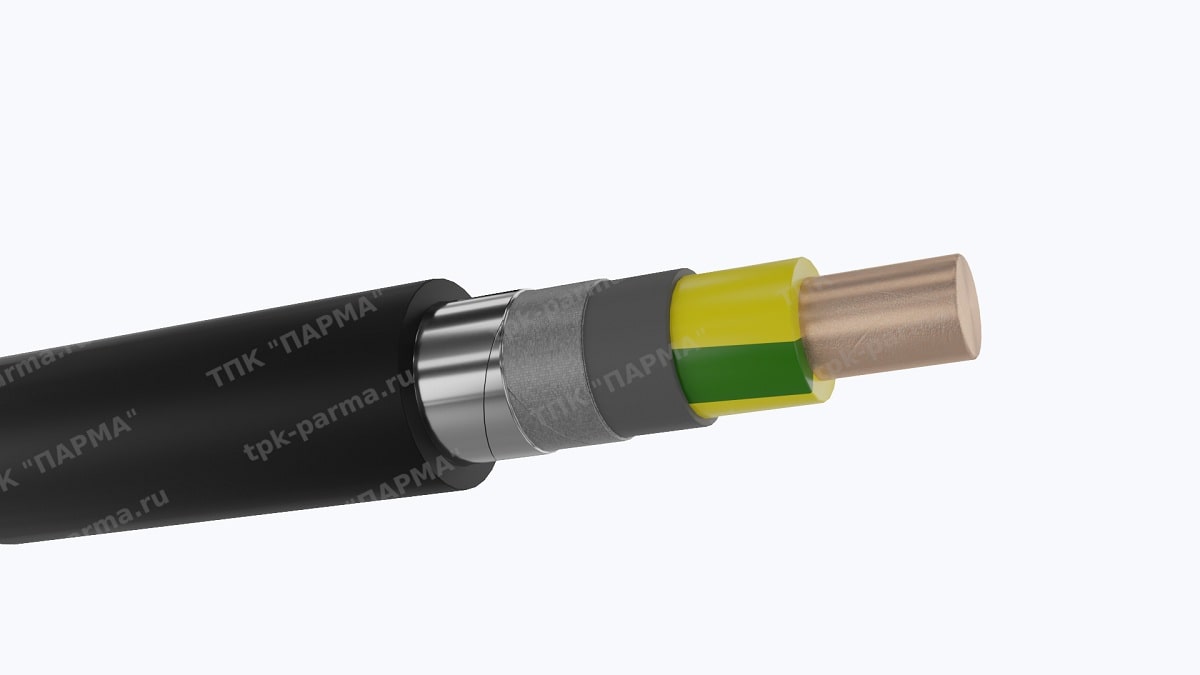 Фотография провода Кабель ПвБШвнг(A)-LS 1х10 - 1кВ