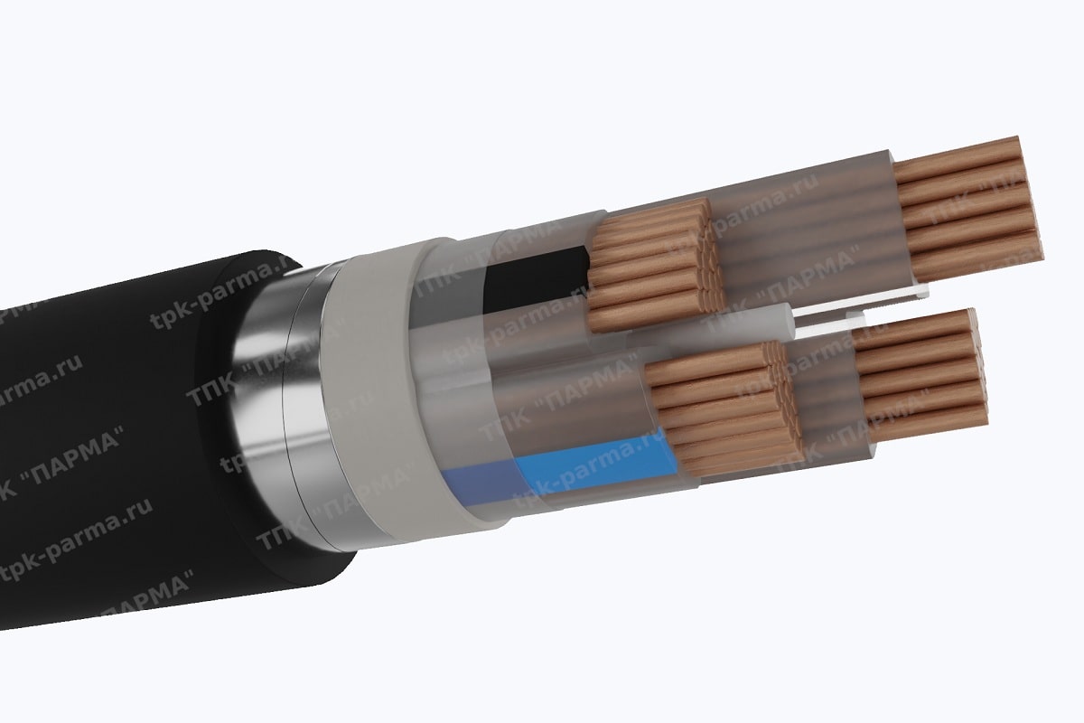 Фотография провода Кабель ПвБбШп(г) 4х120 - 1кВ