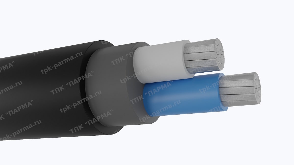 Фотография провода Кабель АПвВГ 2х70 - 1кВ