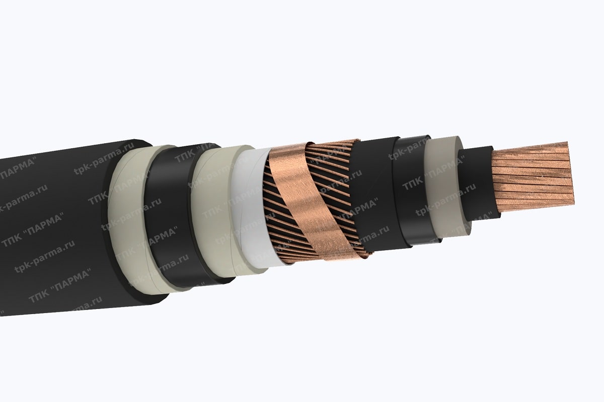 Фотография провода Кабель ПвВнг(A)-LS 1х95/50 - 10кВ
